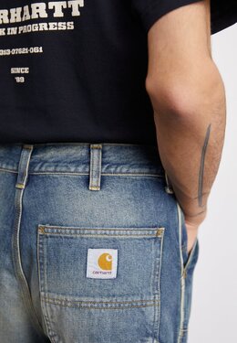 Carhartt WIP: Светлые джинсы 