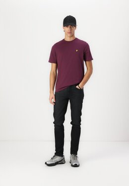 7 For All Mankind: Чёрные джинсы  Slimmy