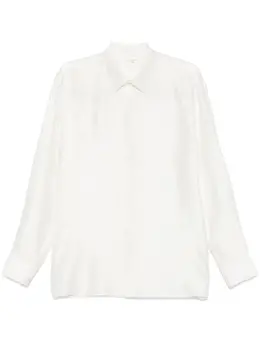 Saint Laurent: Рубашка в полоску 