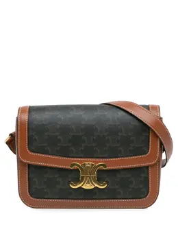 Céline Pre-Owned: Коричневая сумка через плечо 