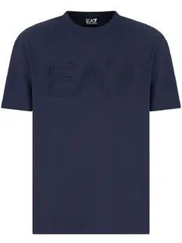 Ea7 Emporio Armani: Синяя футболка 