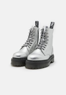 Dr. Martens: Серебристые ботинки  Jadon