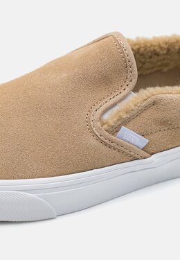 Vans: Коричневые ботинки  Classic Slip On