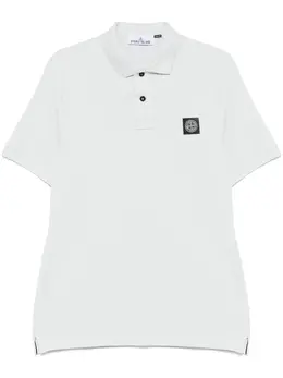 Stone Island: Светлое поло  Compass