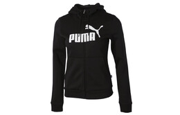 PUMA: Чёрная толстовка 