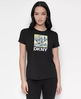 DKNY: Яркая футболка 