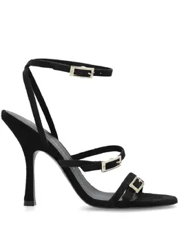 Stuart Weitzman: Чёрные сандалии 