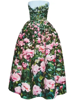 Oscar de la Renta: Зелёное платье 