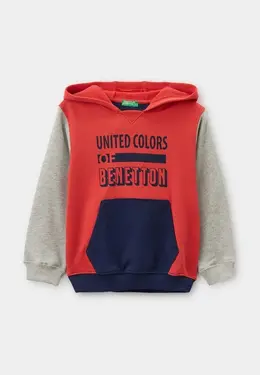 United Colors of Benetton: Красная толстовка 