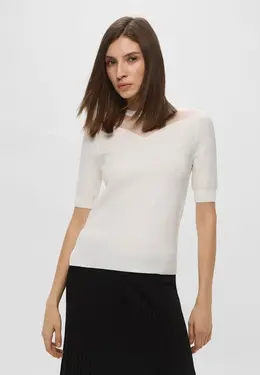 DKNY: Белый свитер 