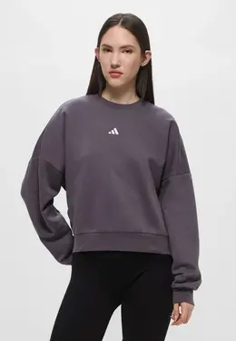 adidas: Серый свитшот 