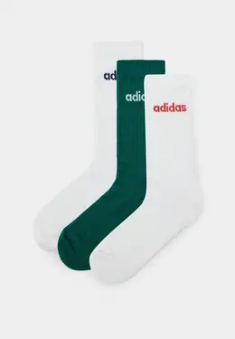 adidas: Белые носки 