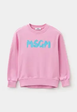 MSGM Kids: Розовый свитшот 