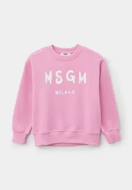 MSGM Kids: Розовый свитшот 