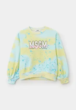 MSGM Kids: Многоцветный свитшот 