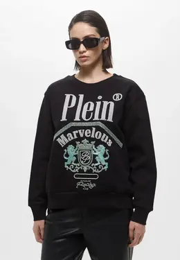 Philipp Plein: Чёрный свитшот 