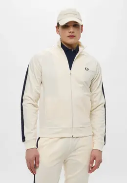 Fred Perry: Бежевая толстовка 