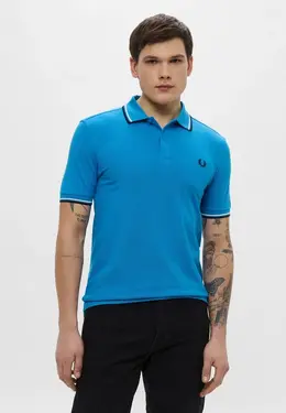 Fred Perry: Голубое поло 