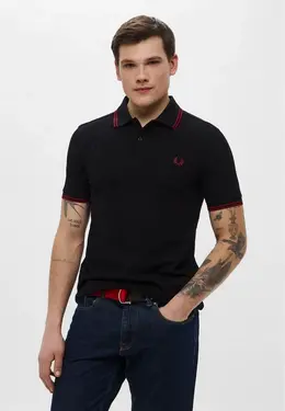 Fred Perry: Чёрное поло 