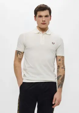 Fred Perry: Белое поло 