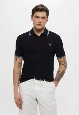 Fred Perry: Чёрное поло 