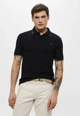 Fred Perry: Чёрное поло 