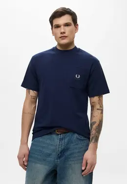 Fred Perry: Синяя футболка 