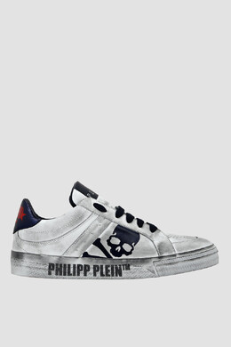 Philipp Plein: Чёрные кроссовки 