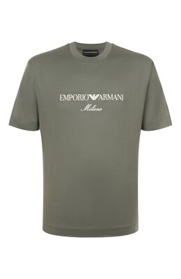 Emporio Armani: Хлопковая футболка 