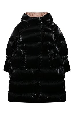 Moncler: Чёрное пальто 