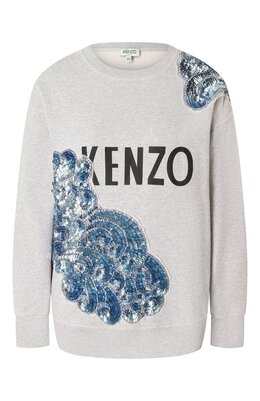 Kenzo: Хлопковый свитшот 