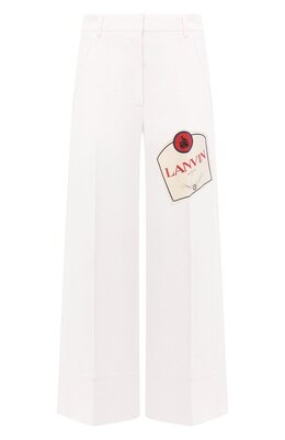 Lanvin: Хлопковые брюки 