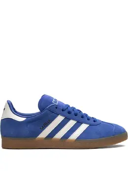 adidas: Голубые кроссовки  Gazelle