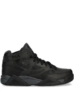 Fila: Чёрные кроссовки 