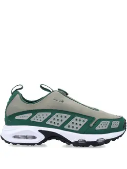 Nike: Зелёные кроссовки  Air Max