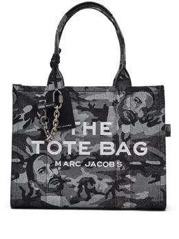 Marc Jacobs: Тёмная сумка-шоппер  The