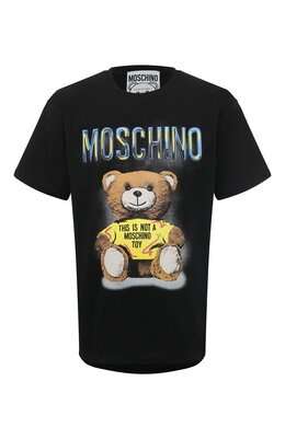 Moschino: Хлопковая футболка 