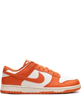 Nike: Оранжевые кроссовки  Dunk Low