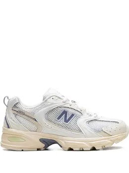 New Balance: Белые кроссовки  530