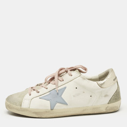 Golden Goose: Многоцветные кроссовки  Superstar