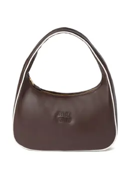 Miu Miu: Коричневая сумка 