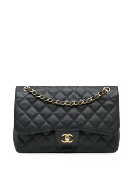 CHANEL Pre-Owned: Чёрная сумка 