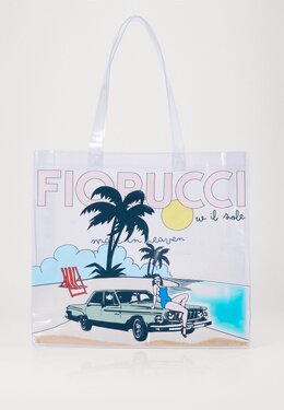 Fiorucci: Сумка с принтом 