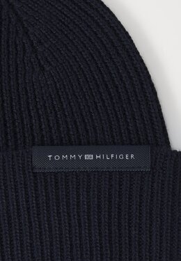 Tommy Hilfiger: Синяя шапка 