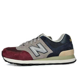 New Balance: Красные кроссовки  574
