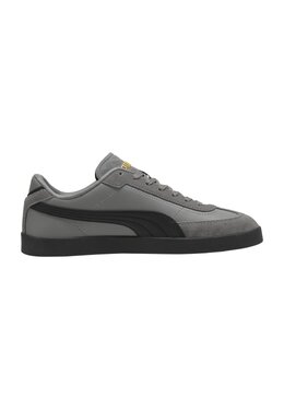 PUMA: Серые кроссовки  Basket