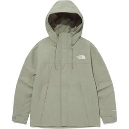 The North Face: Зелёная куртка 