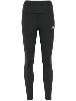 New Balance: Чёрные легинсы 