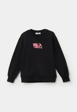 MSGM Kids: Чёрный свитер 