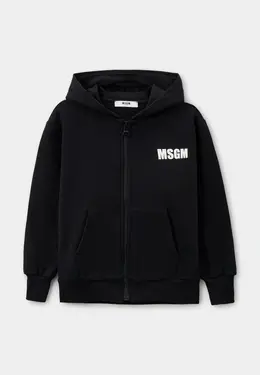 MSGM Kids: Чёрная толстовка 